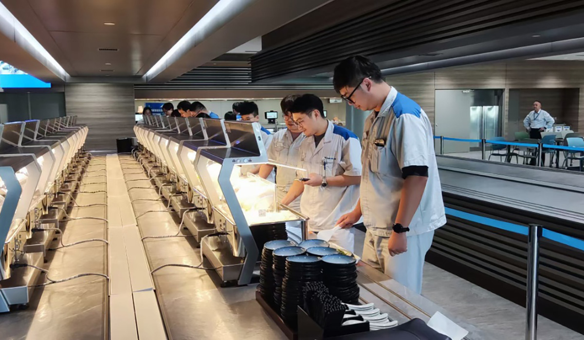 食堂建设成效