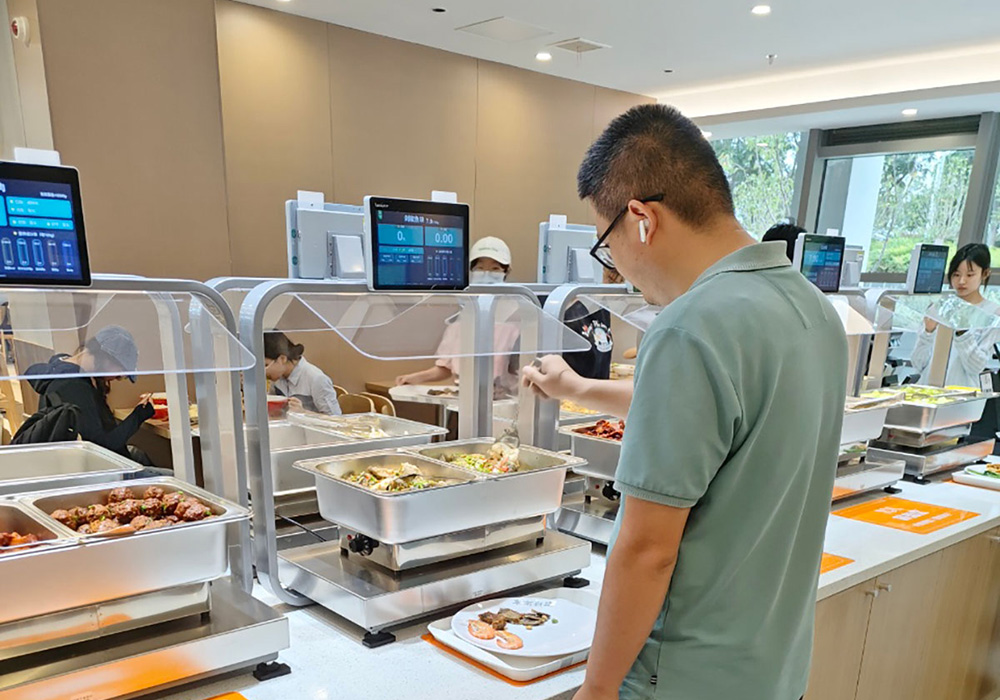 学校智慧食堂称重自助餐