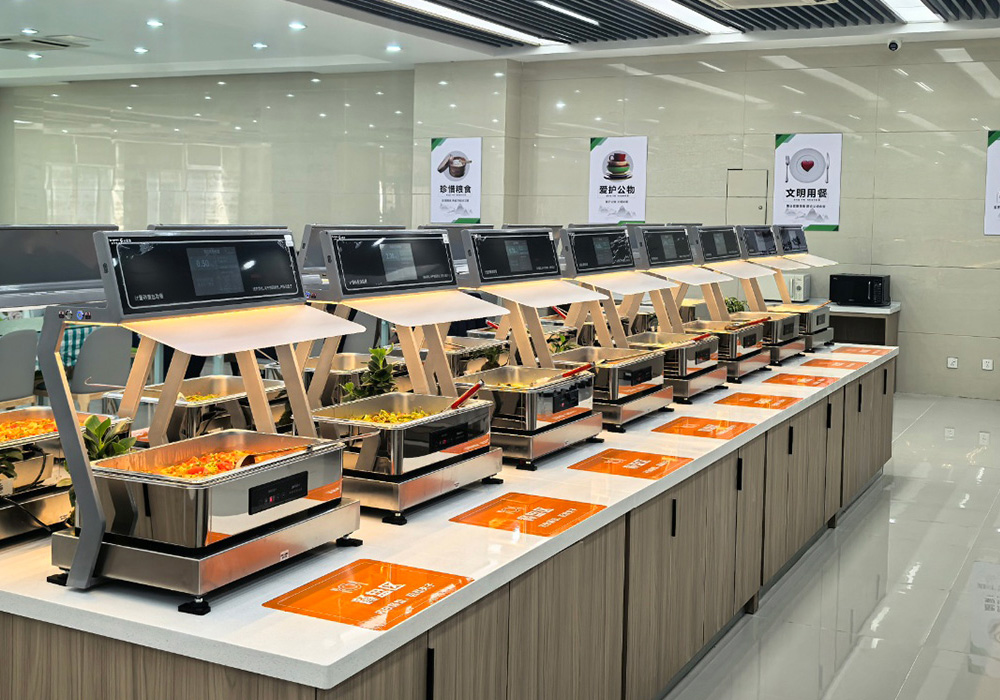 学校智慧食堂称重自助餐