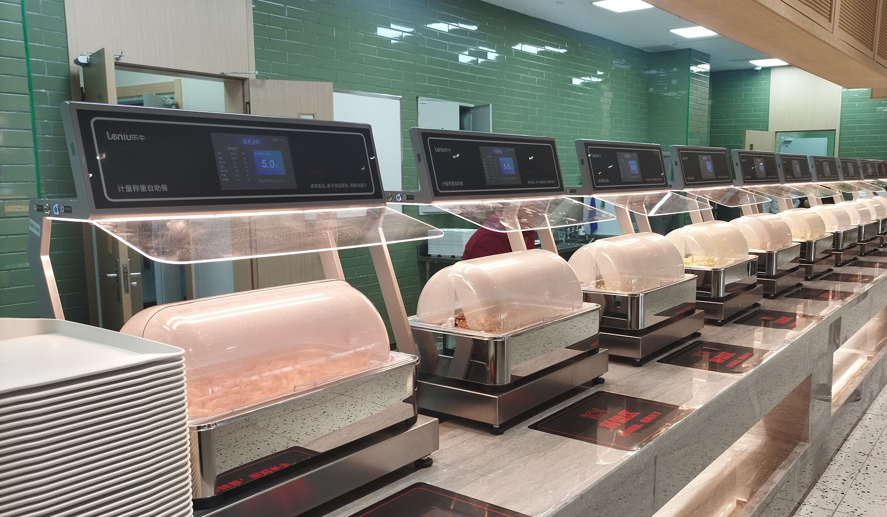 食堂建设成效