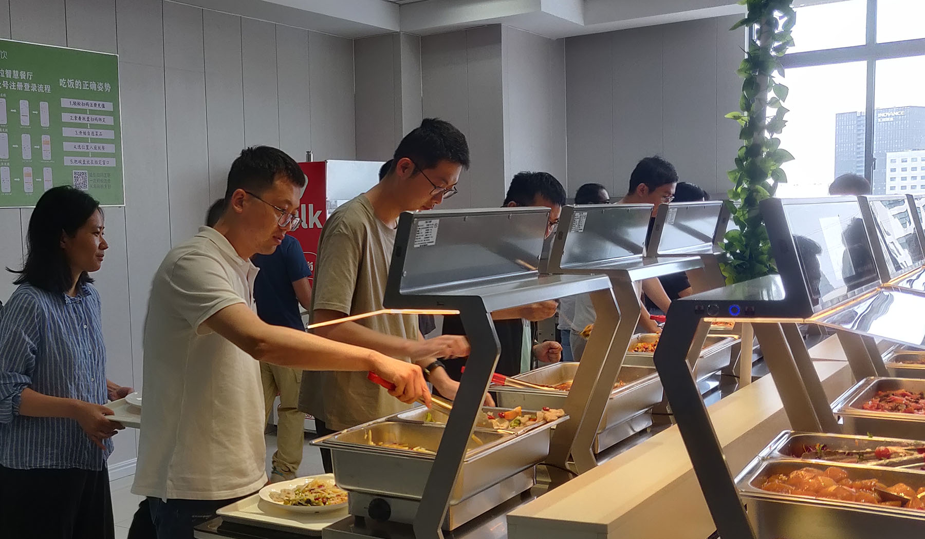 食堂建设成效