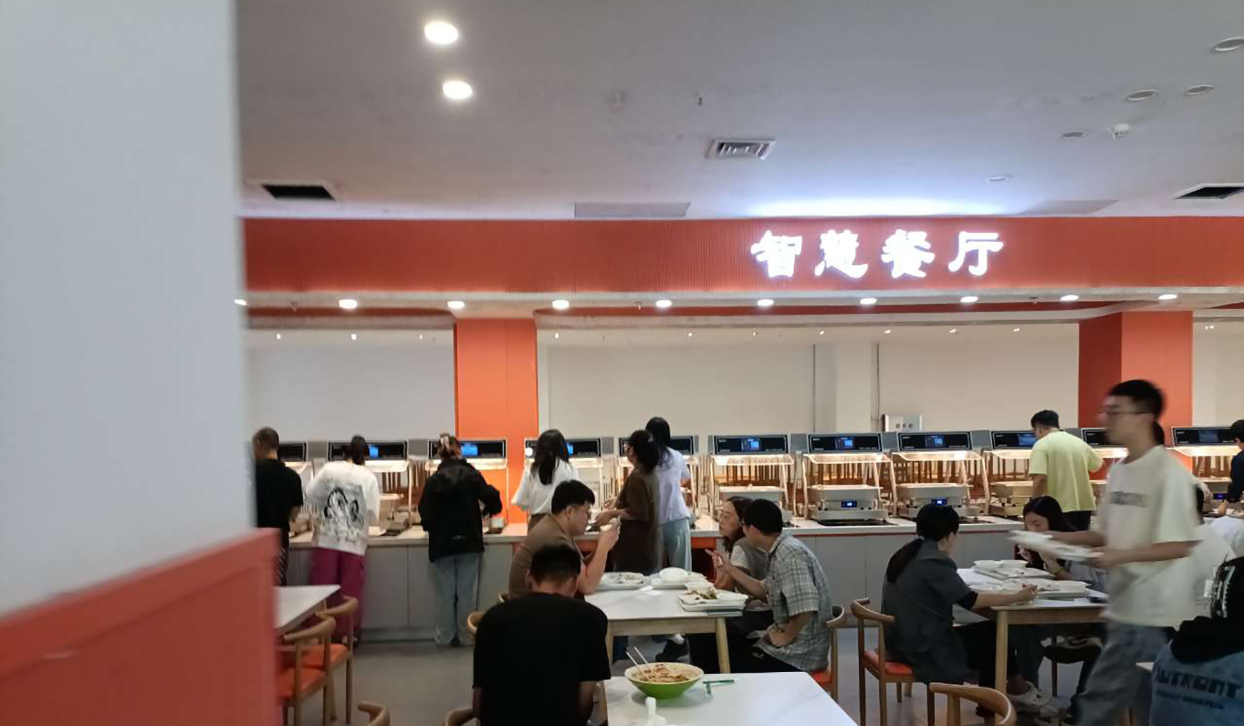 食堂建设成效