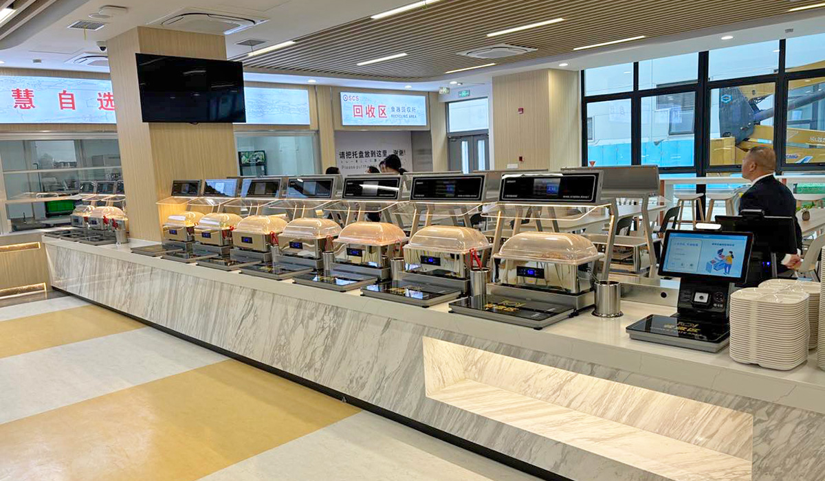食堂建设成效