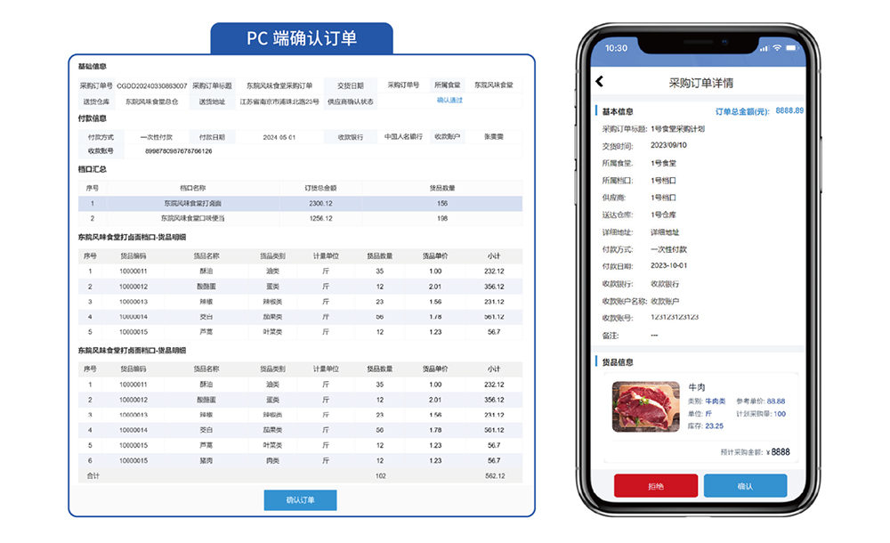 高校食堂管理软件