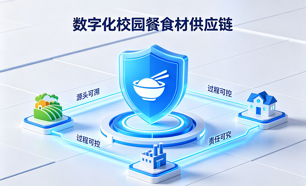校园餐食材集采数智化管理平台